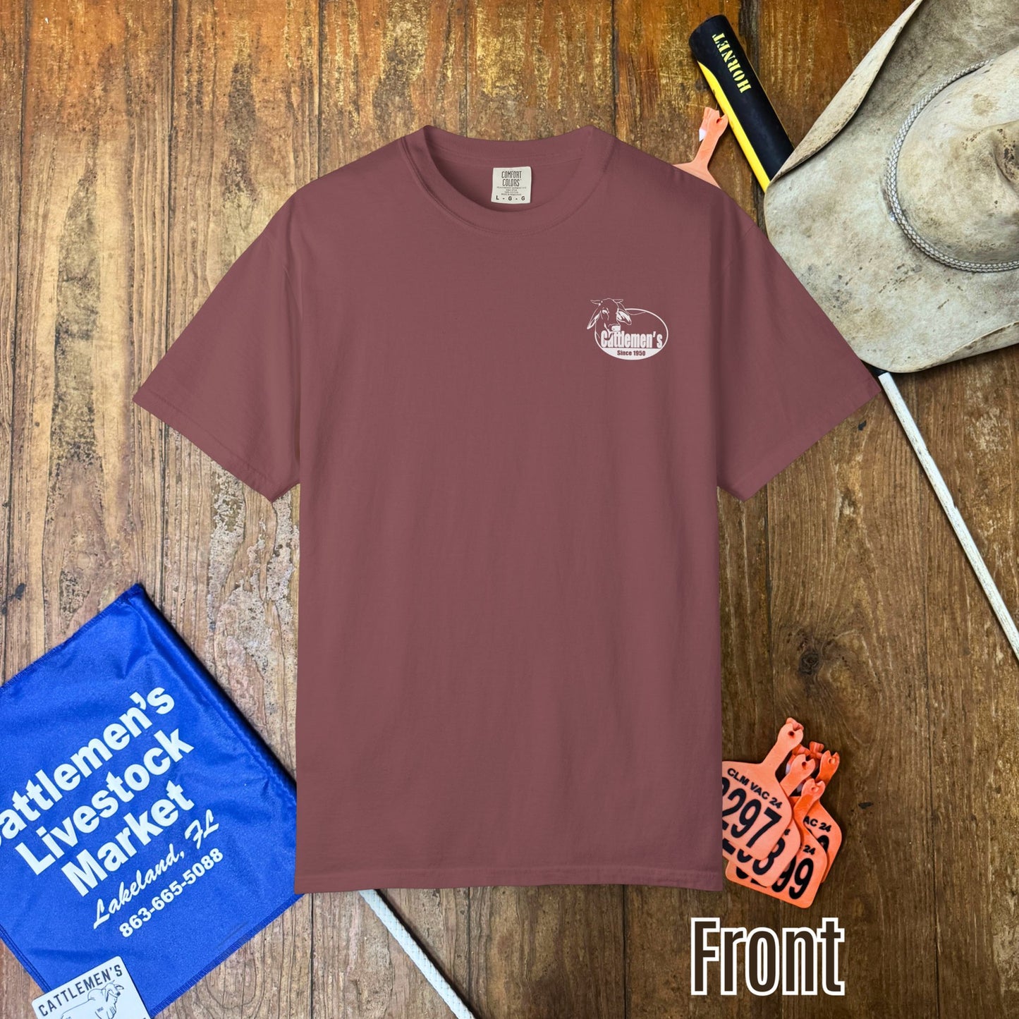 The Fussell - SAVE THE FLORIDA COWBOY | Comfort Colors tee