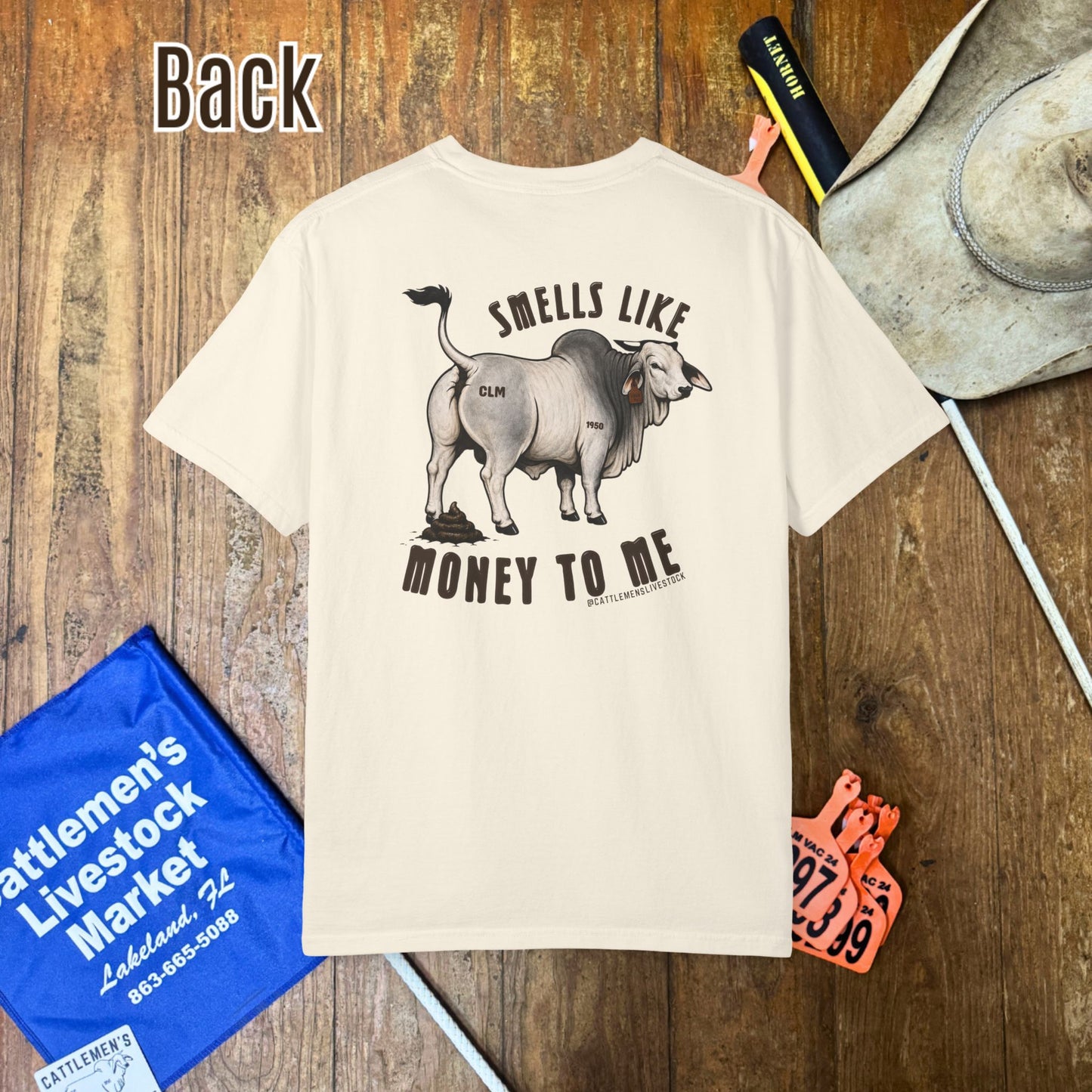 Smells Like Money to Me Cattlemen’s T-Shirt