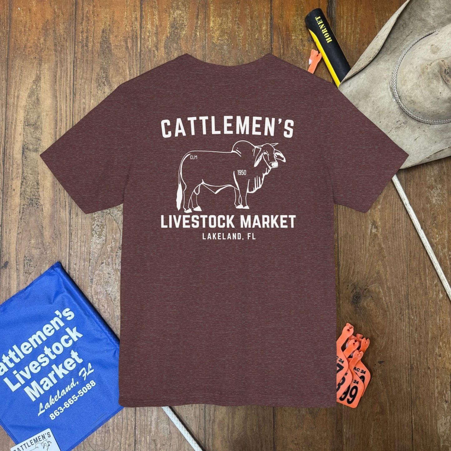Cattlemen's Logo Tshirt | Unisex Jersey Short Sleeve Tee