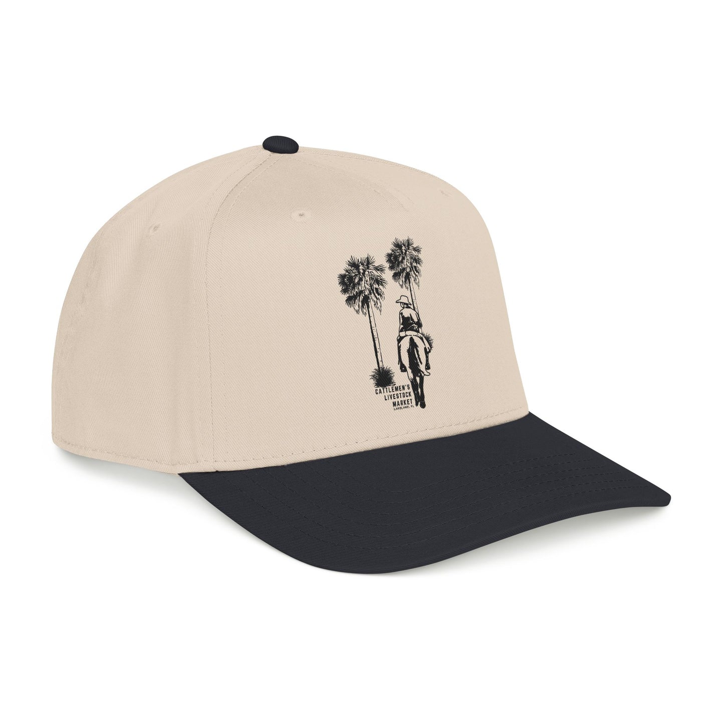 Florida Cowboy Cattlemen's Hat - Black/natural