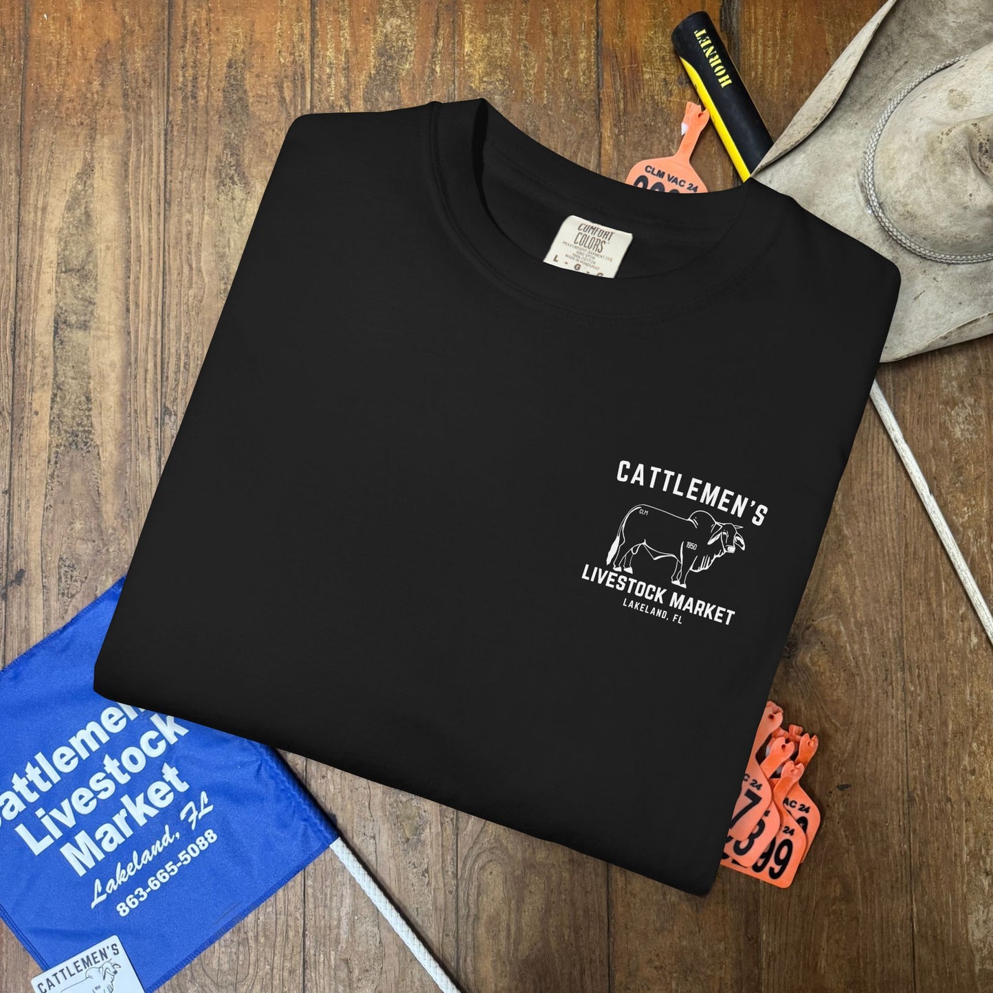 SAVE THE FLORIDA COWBOY | Comfort Colors tee | Front & Back