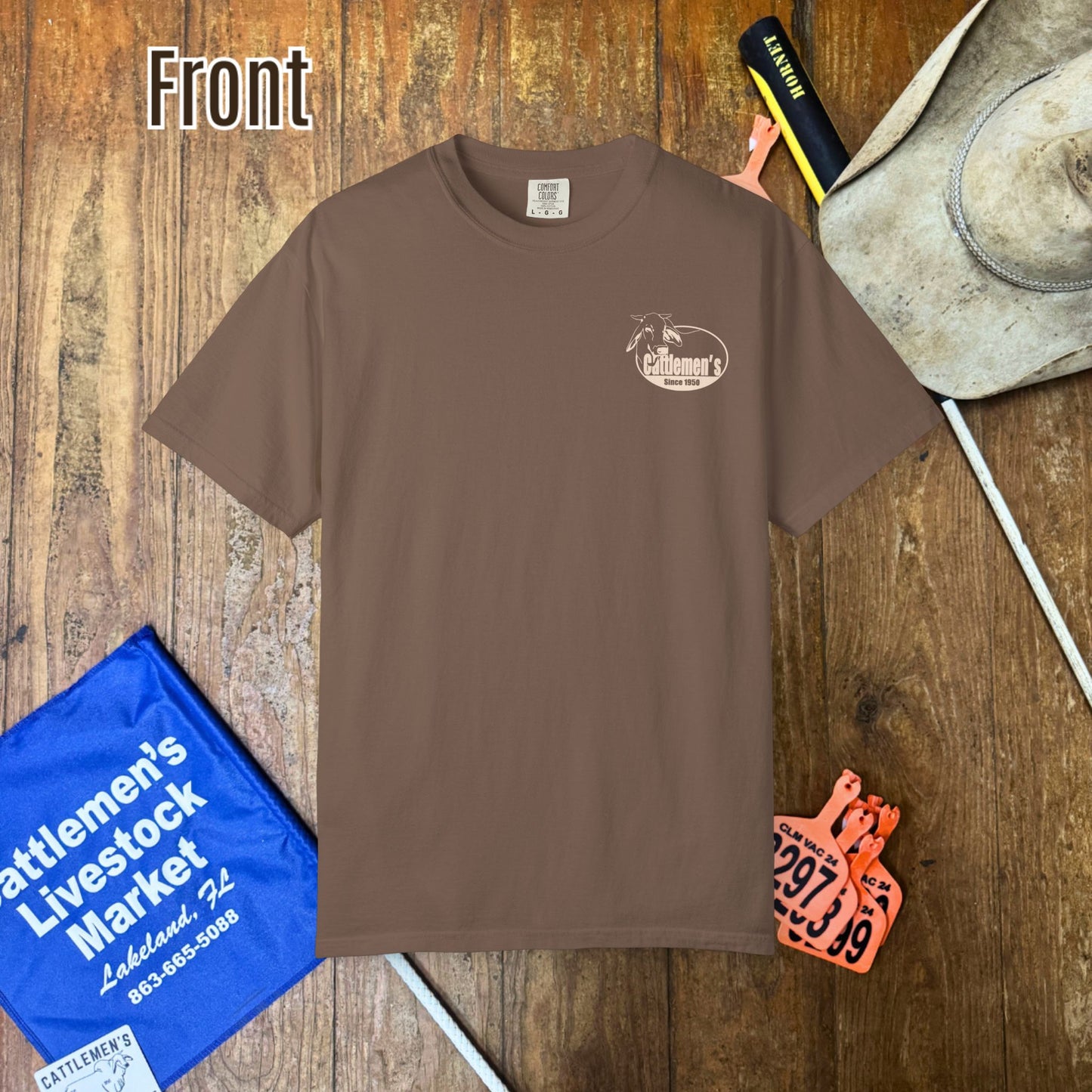 Cattlemen's Bammer - CoffortColors Tshirt