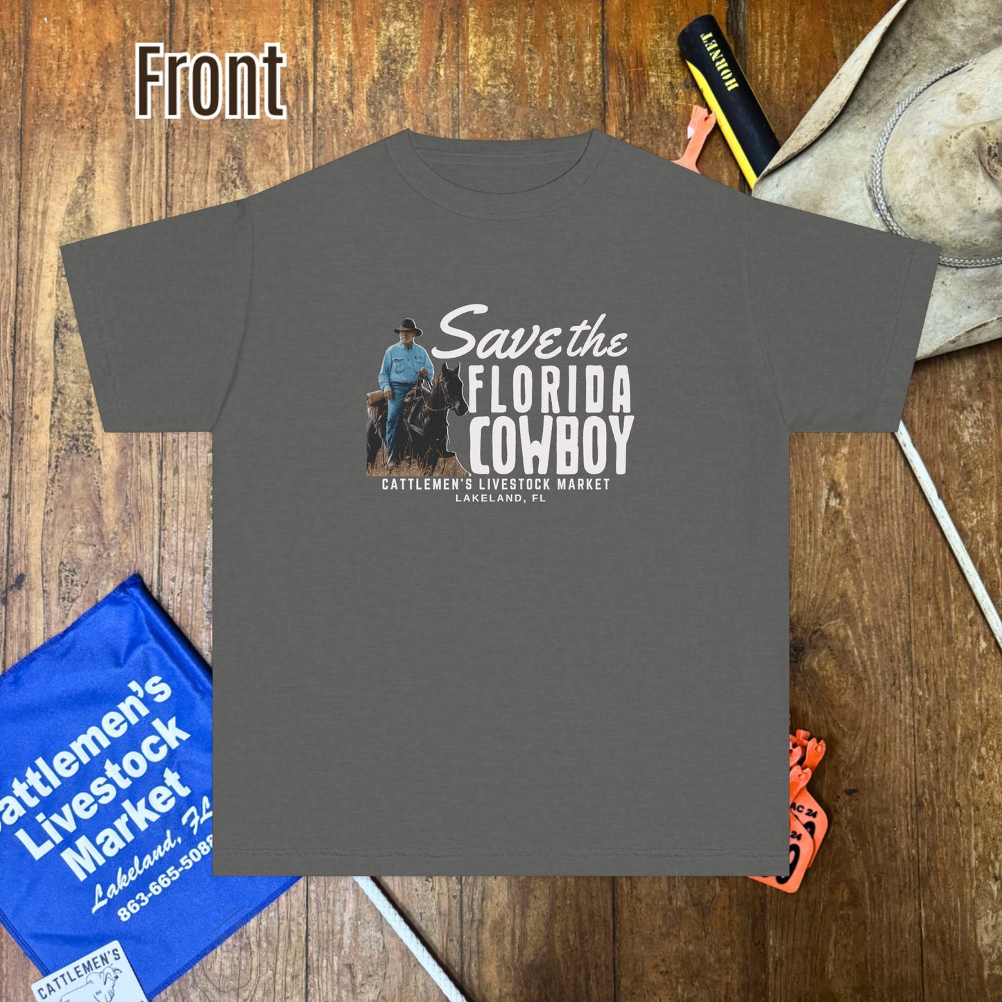 Save The Florida Cowboy - Kids T-shirt