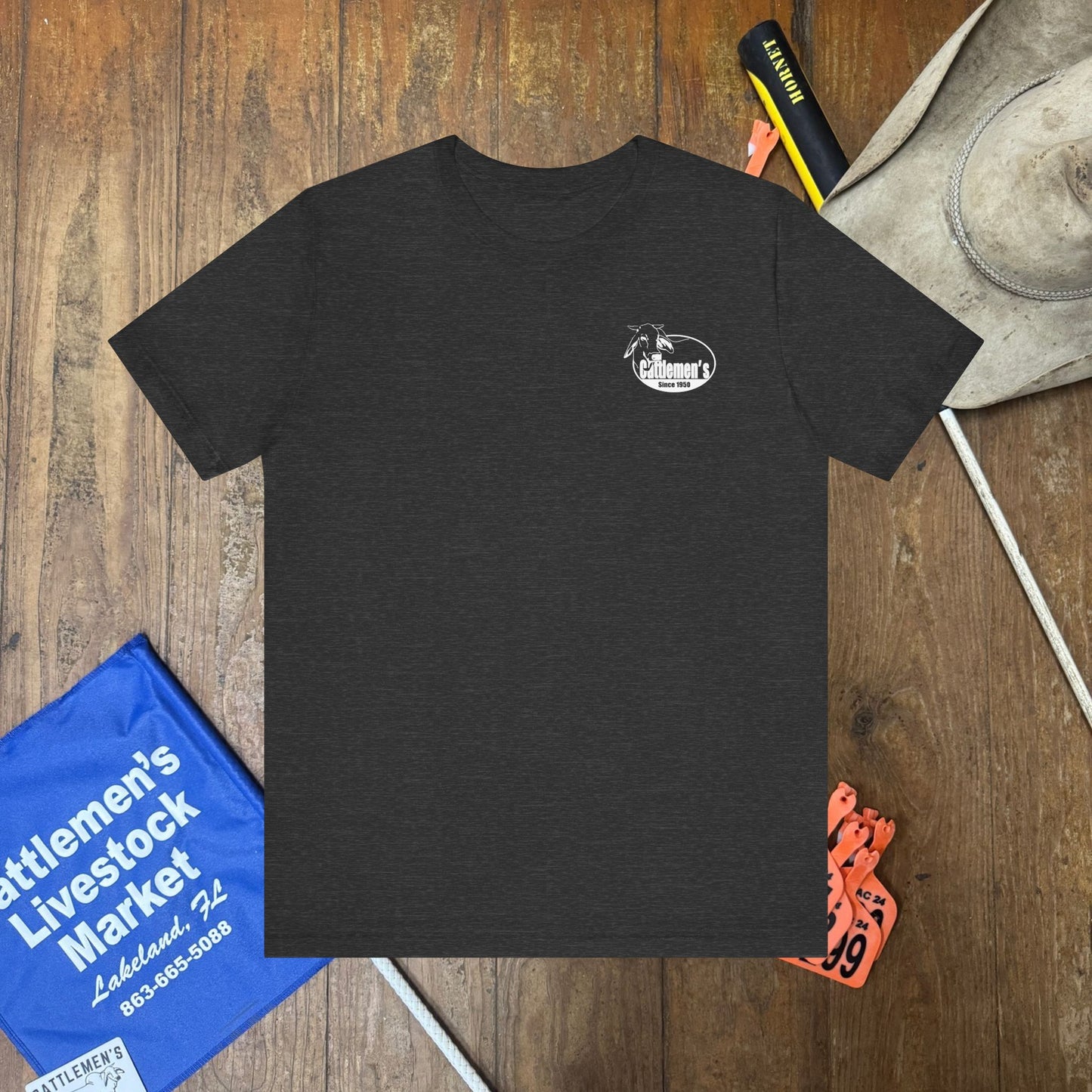 Cattlemen's Logo Tshirt | Unisex Jersey Short Sleeve Tee