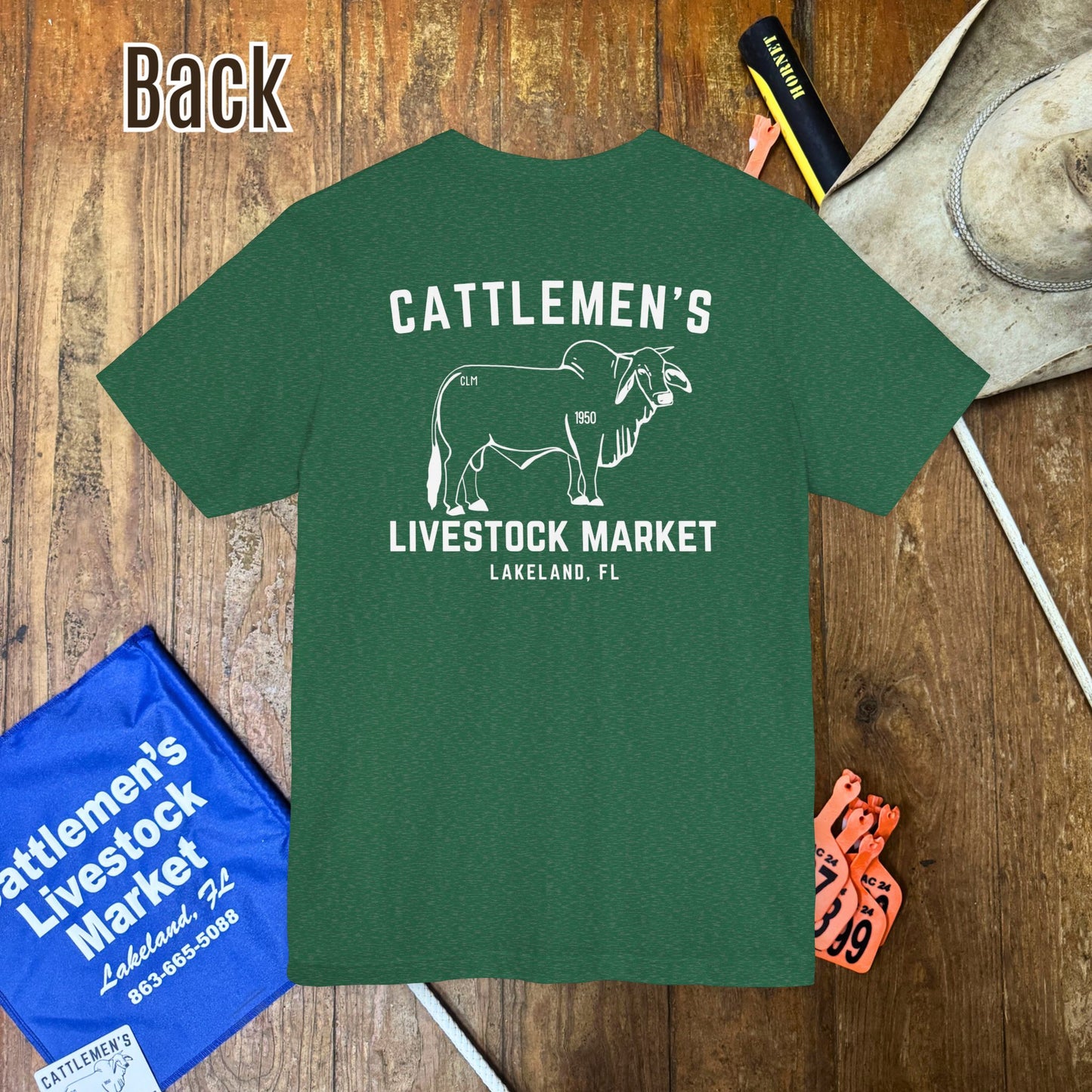 Cattlemen's Logo Tshirt | Unisex Jersey Short Sleeve Tee