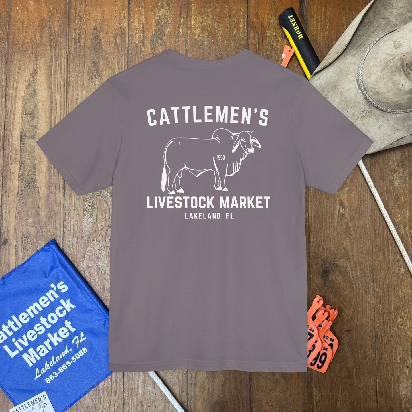 Cattlemen's Logo Tshirt | Unisex Jersey Short Sleeve Tee