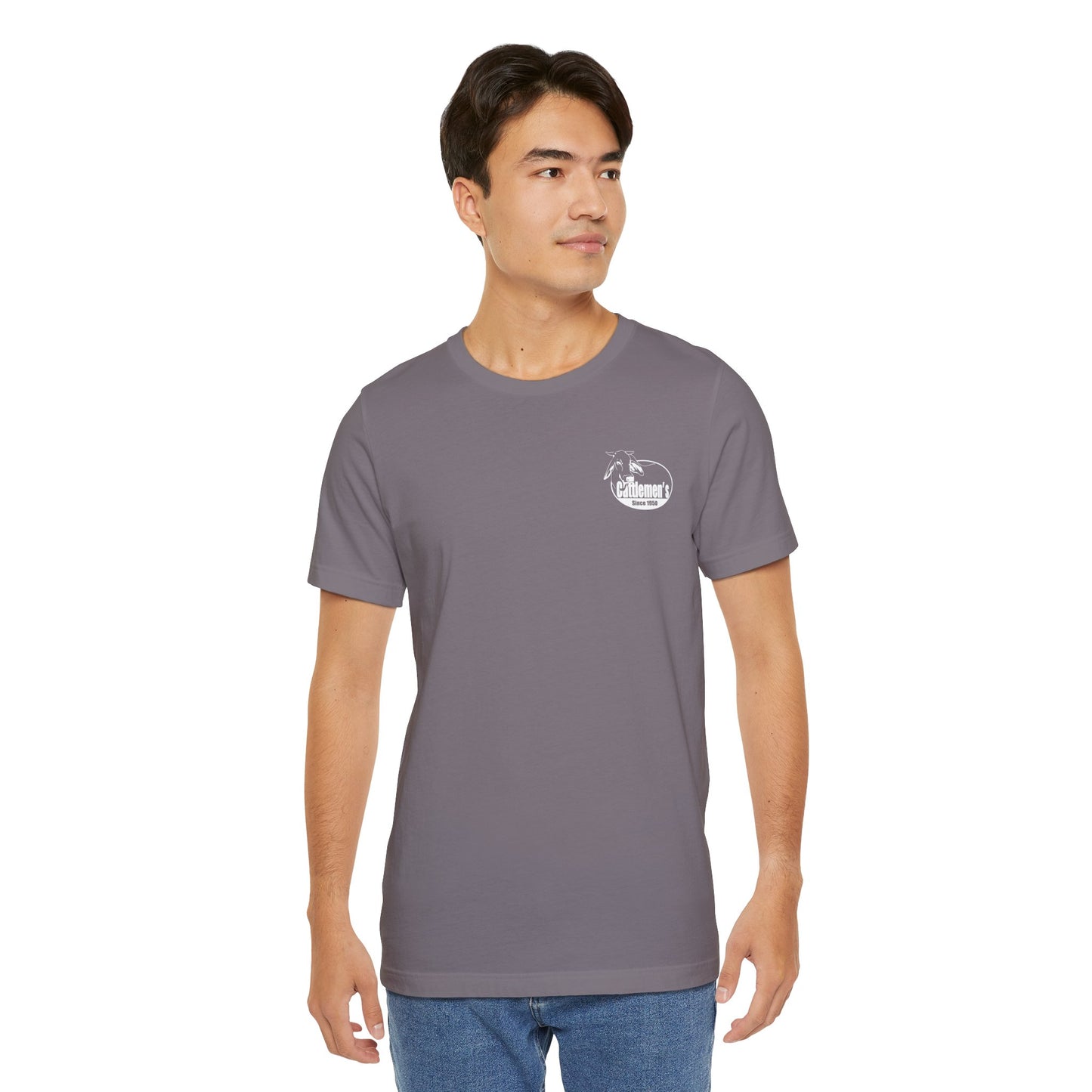 Cattlemen's Logo Tshirt | Unisex Jersey Short Sleeve Tee