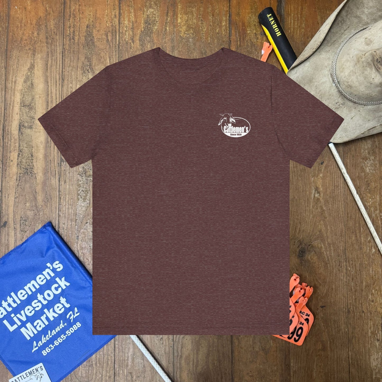 Cattlemen's Logo Tshirt | Unisex Jersey Short Sleeve Tee