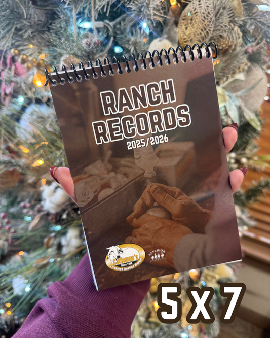 Ranch Records Notebook