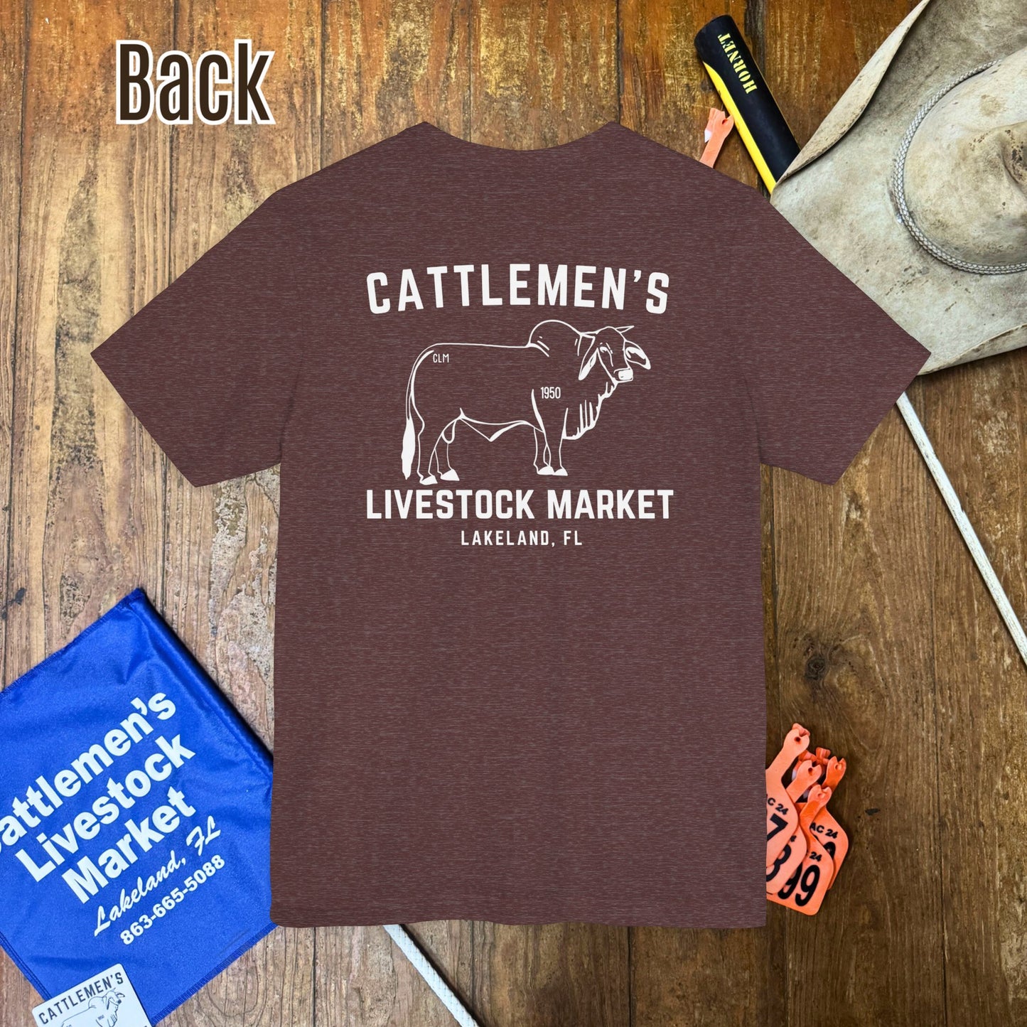 Cattlemen's Logo Tshirt | Unisex Jersey Short Sleeve Tee