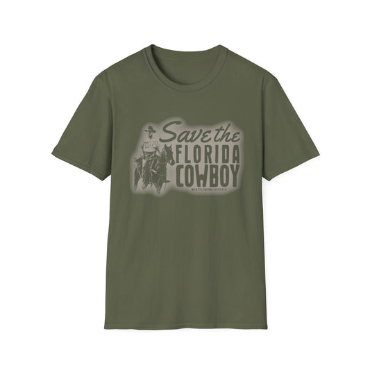Save the Florida Cowboy | Unisex Softstyle T-Shirt