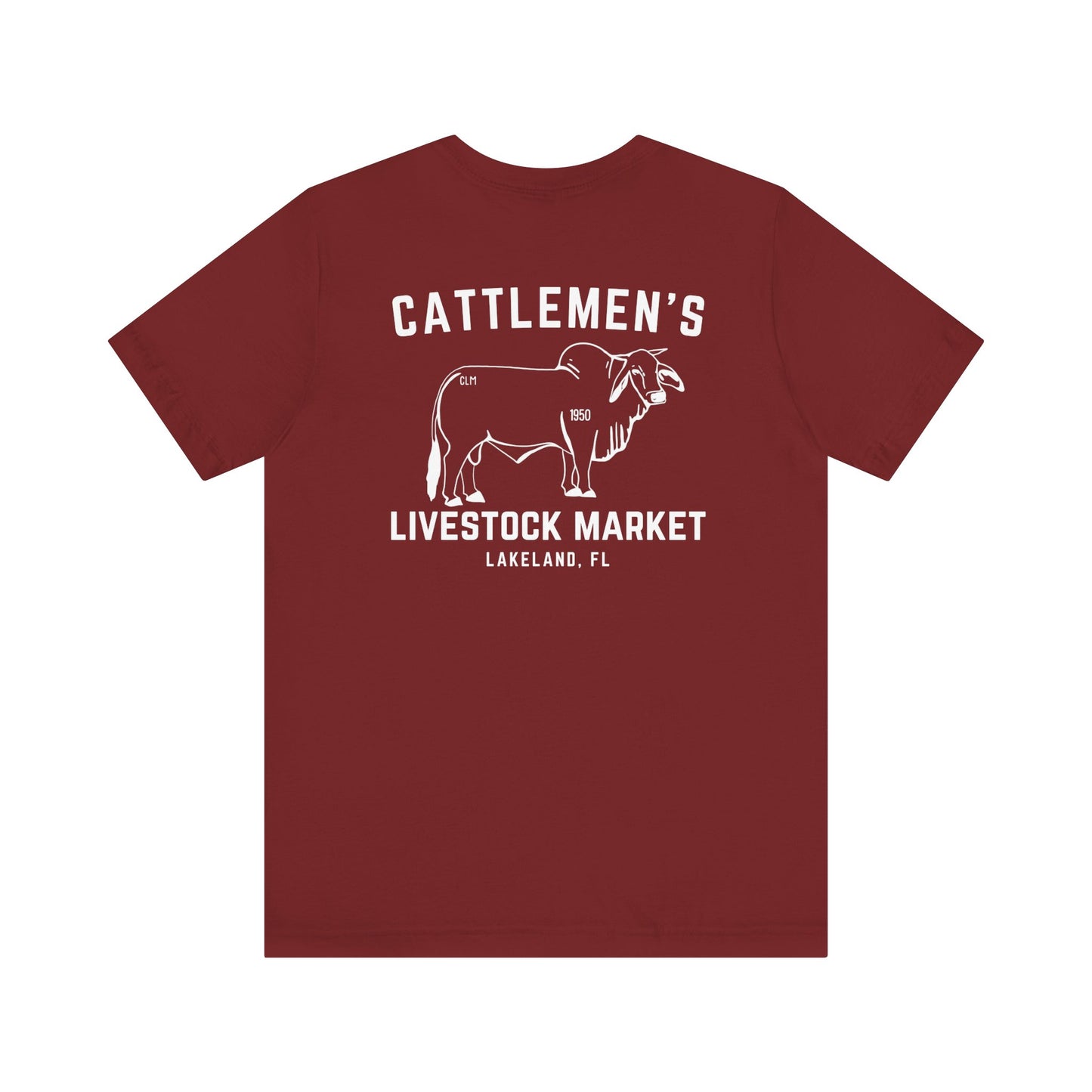 Cattlemen's Logo Tshirt | Unisex Jersey Short Sleeve Tee