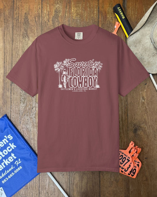 SAVE THE FLORIDA COWBOY | Comfort Colors tee