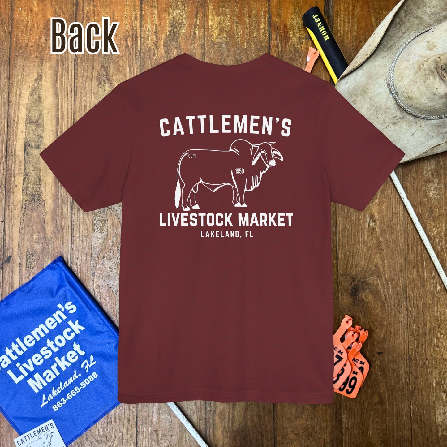Cattlemen's Logo Tshirt | Unisex Jersey Short Sleeve Tee