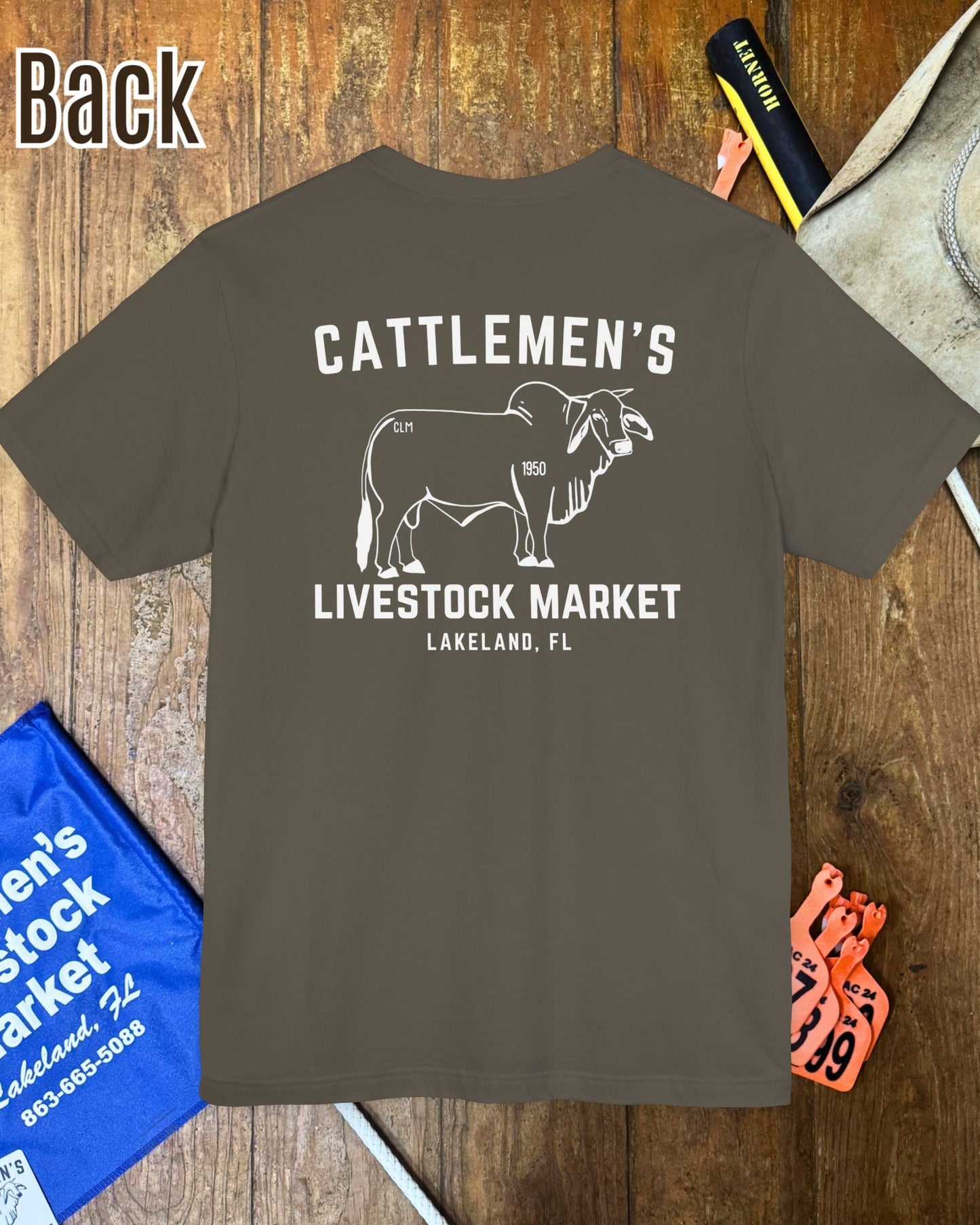 Cattlemen's Logo Tshirt | Unisex Jersey Short Sleeve Tee
