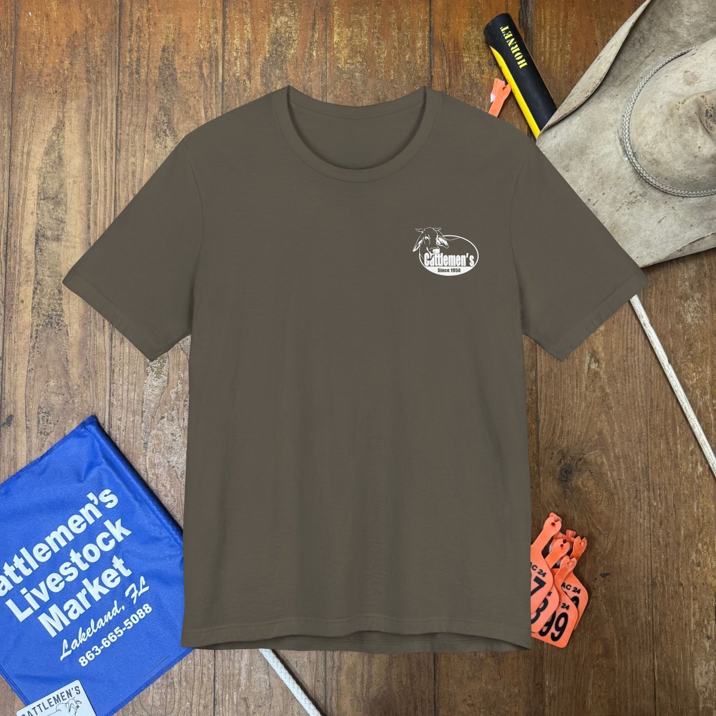 Cattlemen's Logo Tshirt | Unisex Jersey Short Sleeve Tee