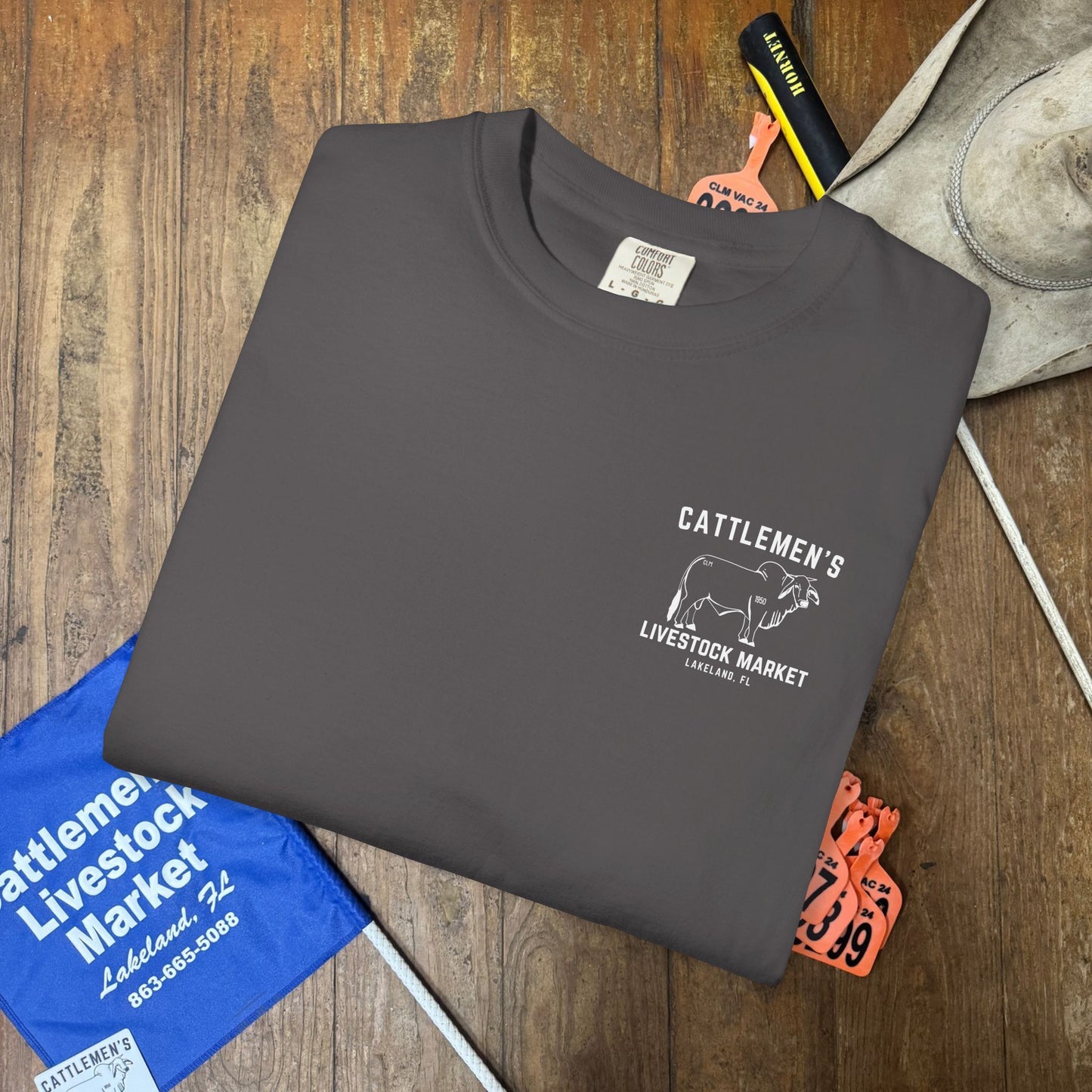 SAVE THE FLORIDA COWBOY | Comfort Colors tee | Front & Back