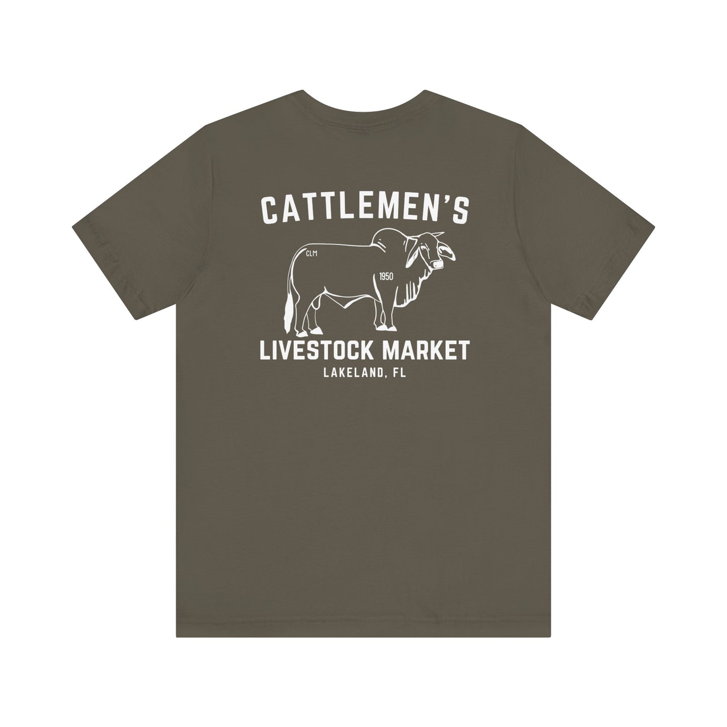 Cattlemen's Logo Tshirt | Unisex Jersey Short Sleeve Tee