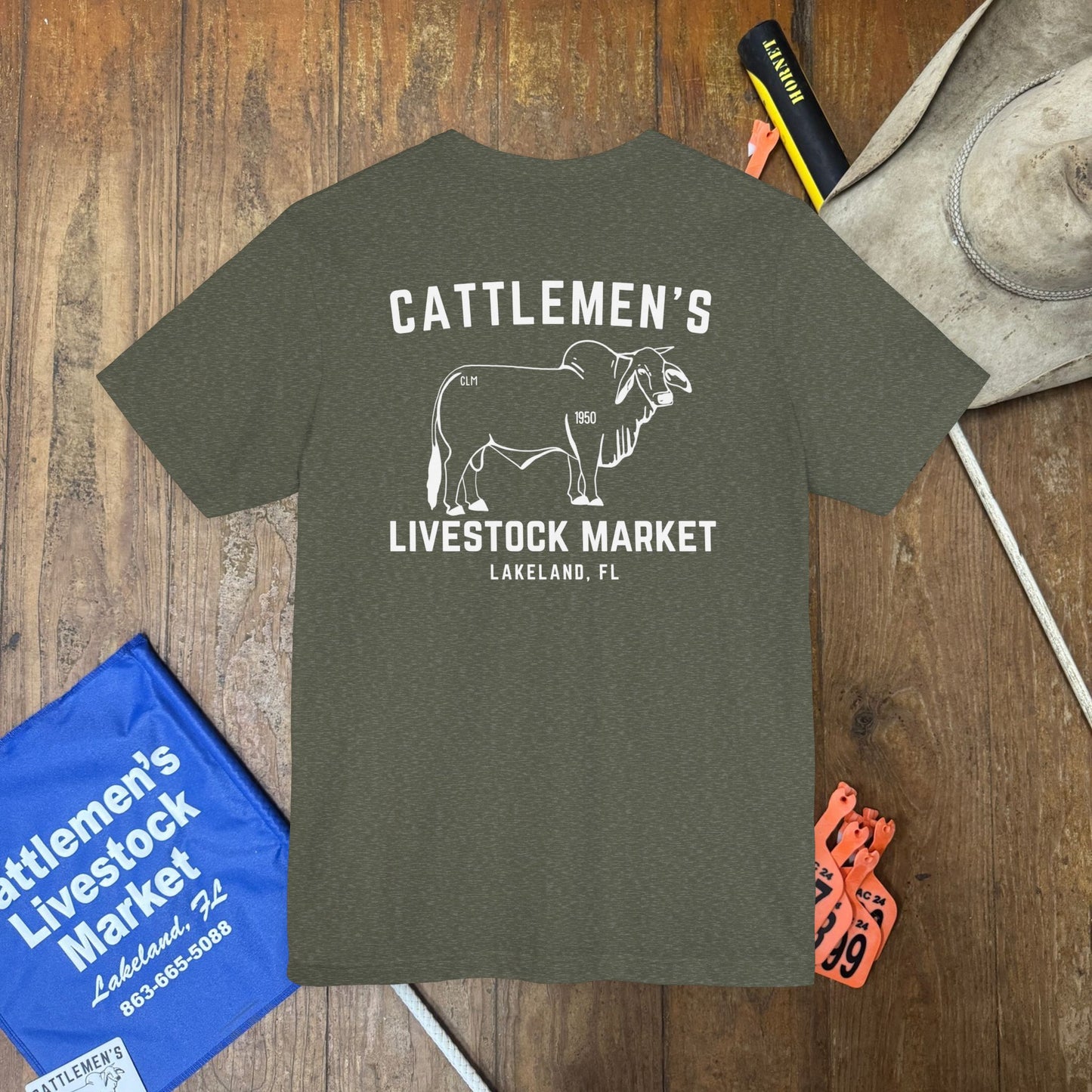 Cattlemen's Logo Tshirt | Unisex Jersey Short Sleeve Tee