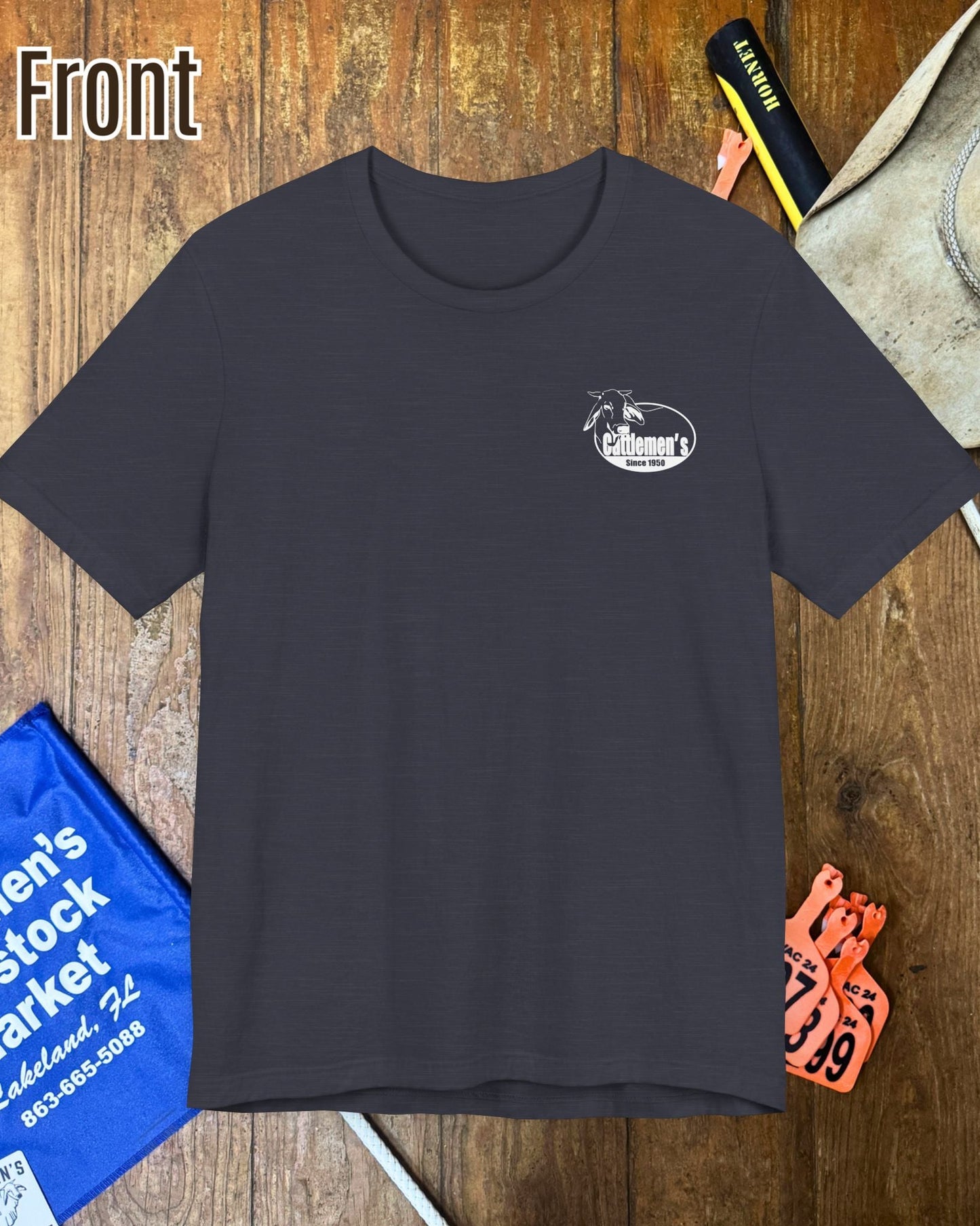 Cattlemen's Logo Tshirt | Unisex Jersey Short Sleeve Tee