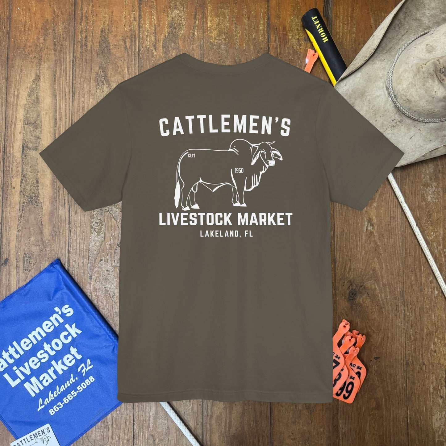 Cattlemen's Logo Tshirt | Unisex Jersey Short Sleeve Tee