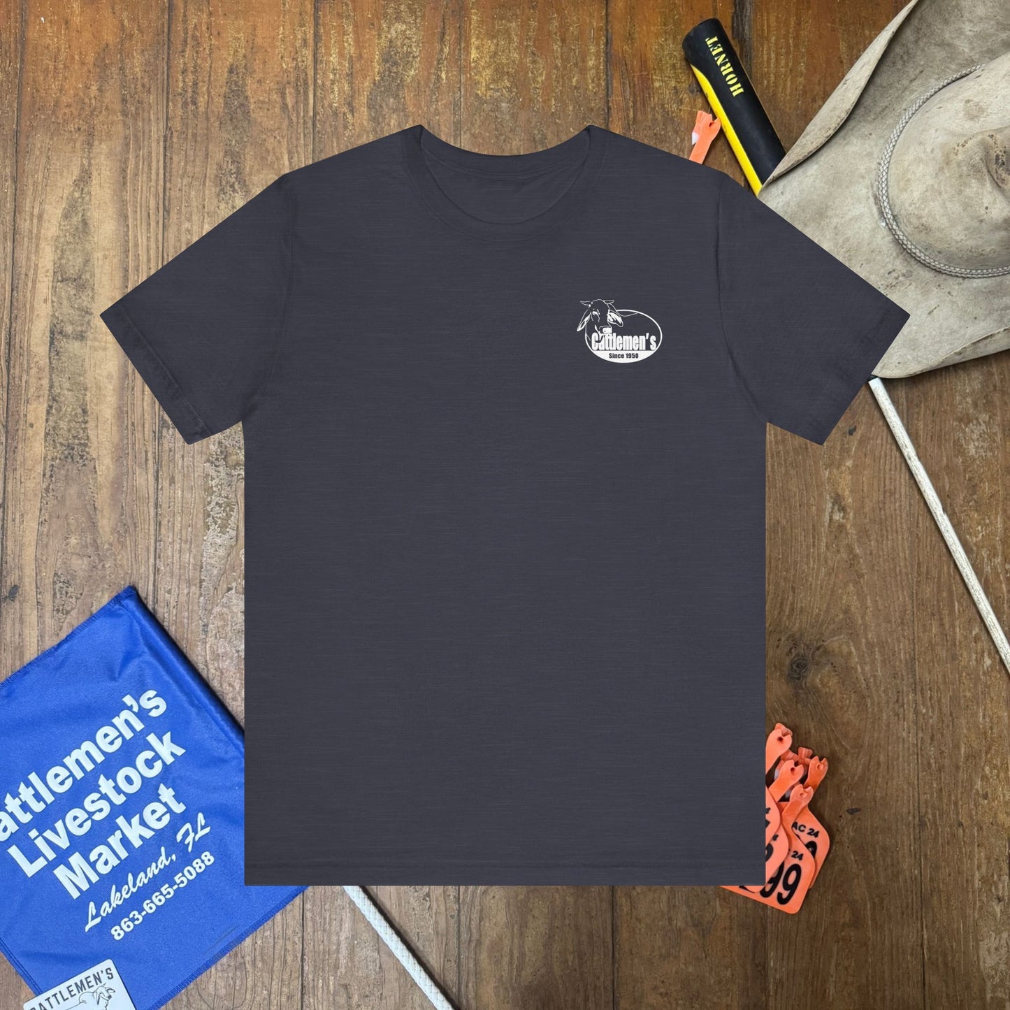 Cattlemen's Logo Tshirt | Unisex Jersey Short Sleeve Tee