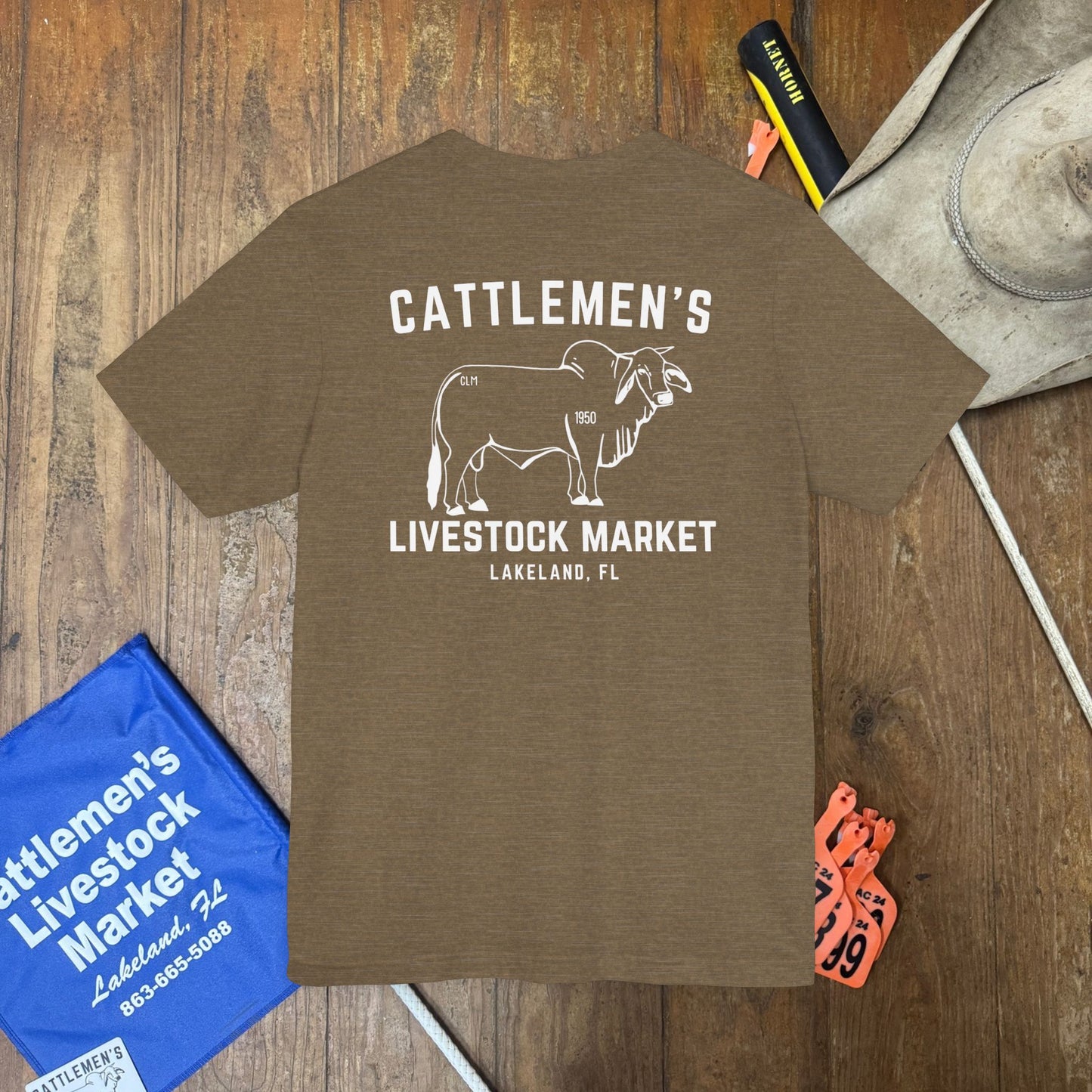 Cattlemen's Logo Tshirt | Unisex Jersey Short Sleeve Tee