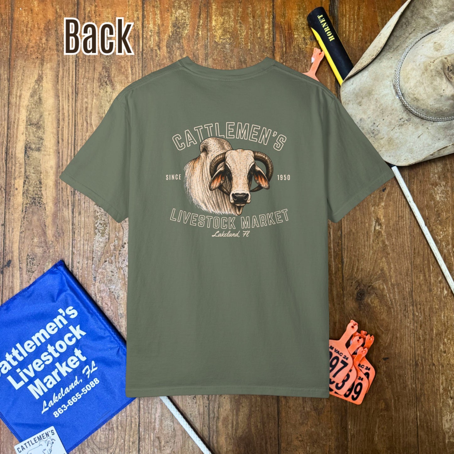 Cattlemen's Bammer - CoffortColors Tshirt