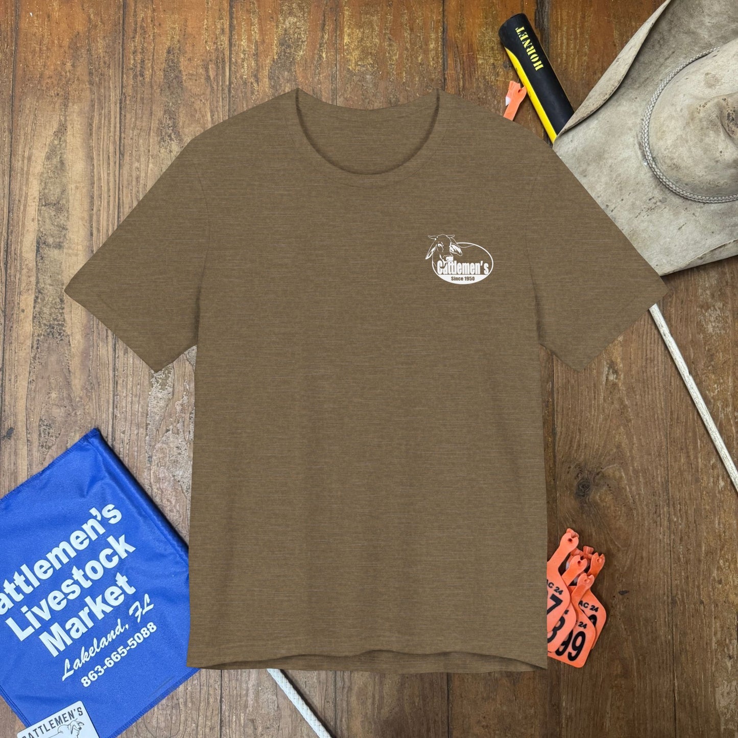 Cattlemen's Logo Tshirt | Unisex Jersey Short Sleeve Tee