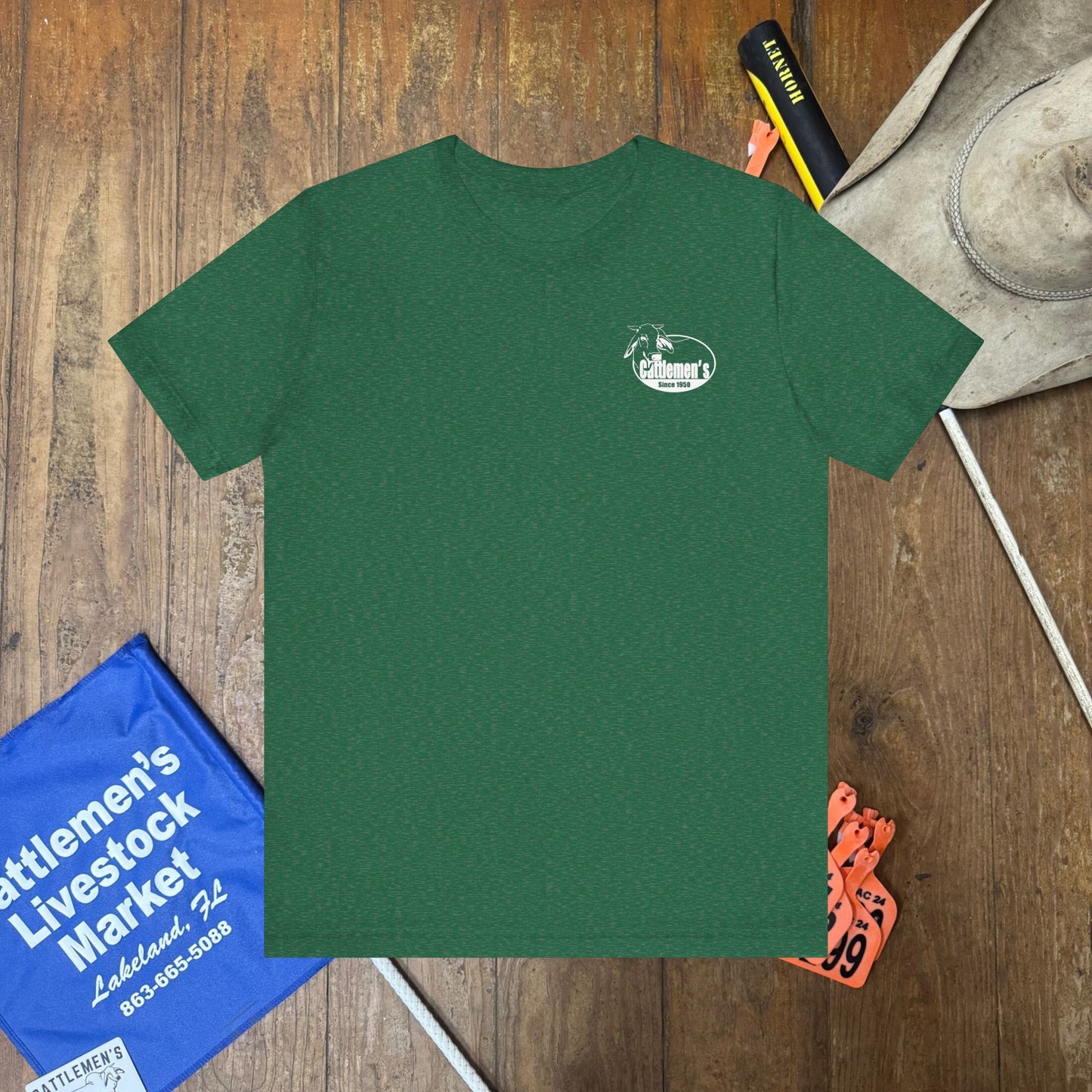 Cattlemen's Logo Tshirt | Unisex Jersey Short Sleeve Tee