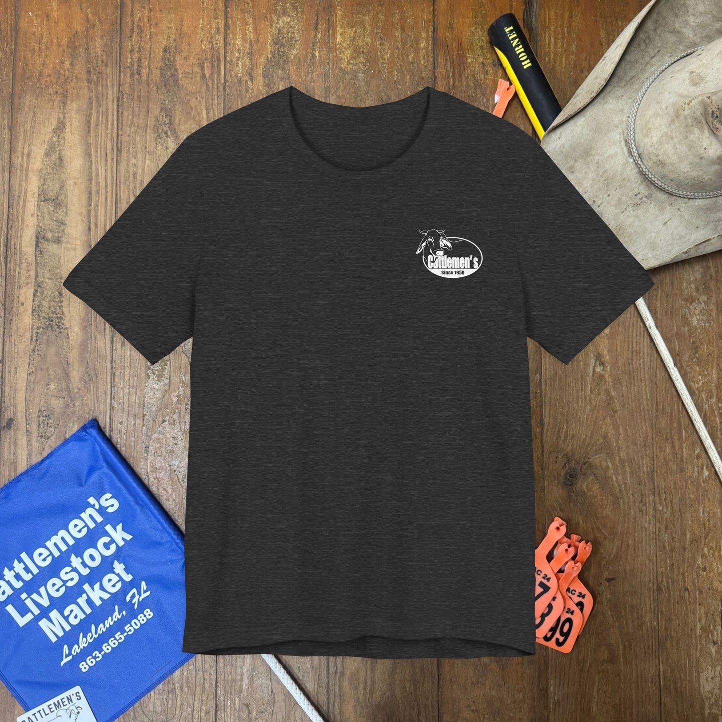 Cattlemen's Logo Tshirt | Unisex Jersey Short Sleeve Tee
