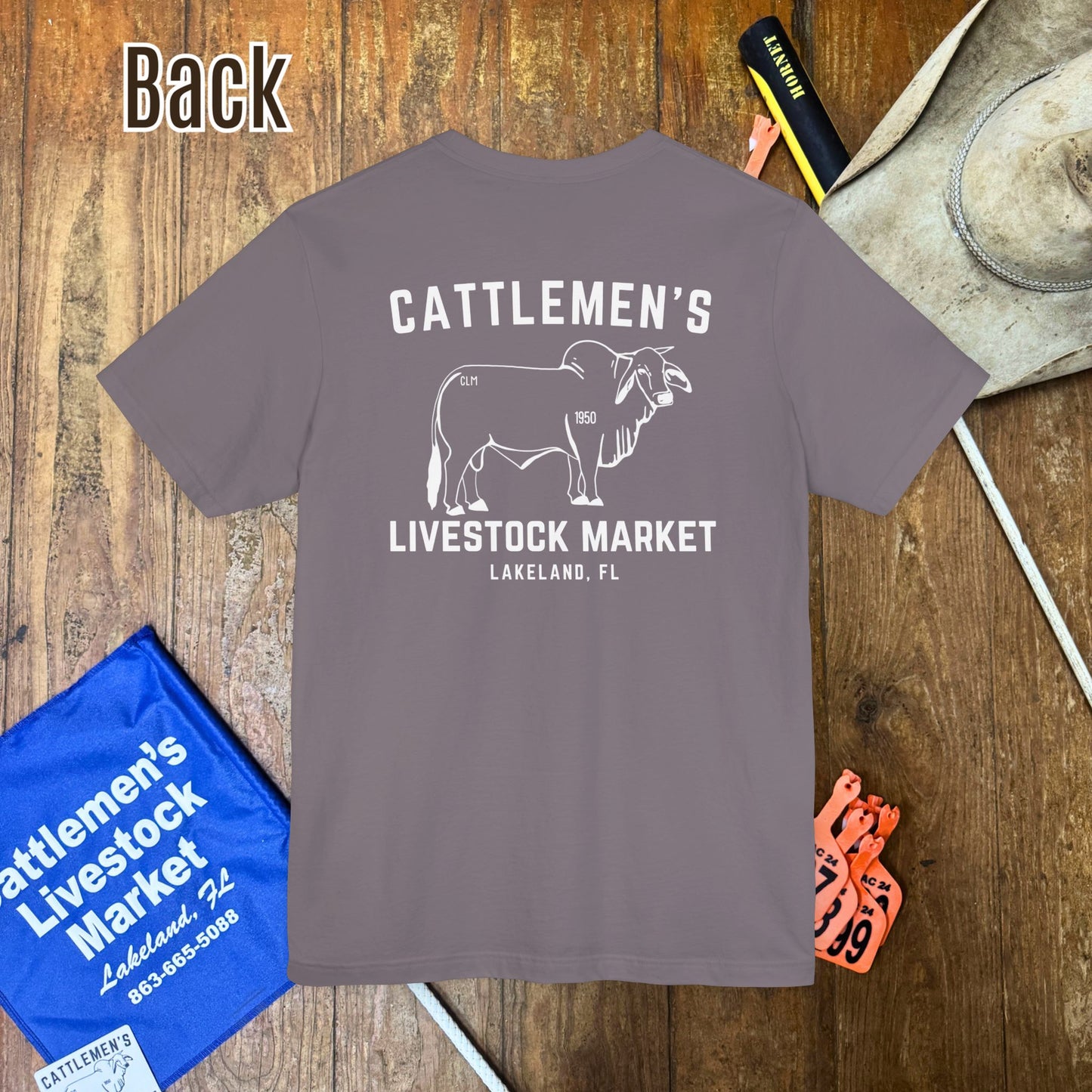 Cattlemen's Logo Tshirt | Unisex Jersey Short Sleeve Tee
