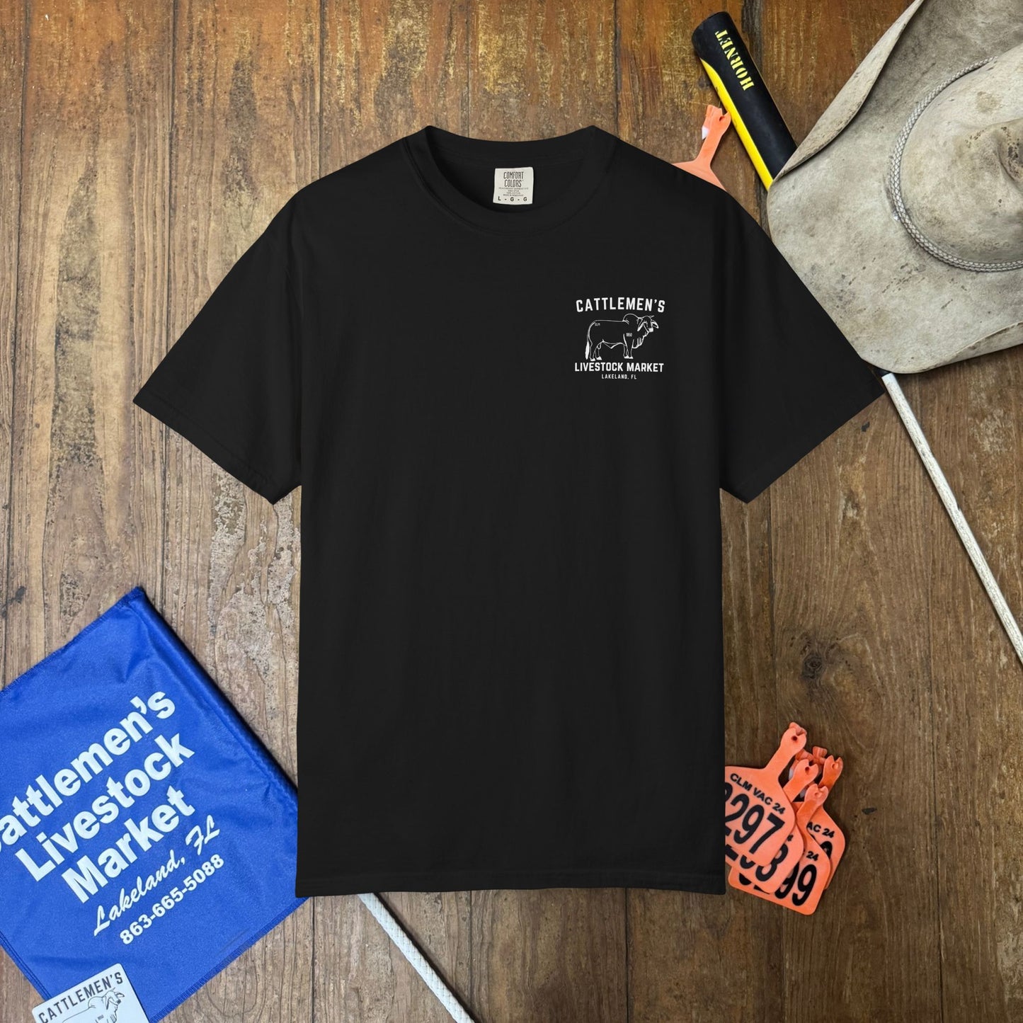 SAVE THE FLORIDA COWBOY | Comfort Colors tee | Front & Back