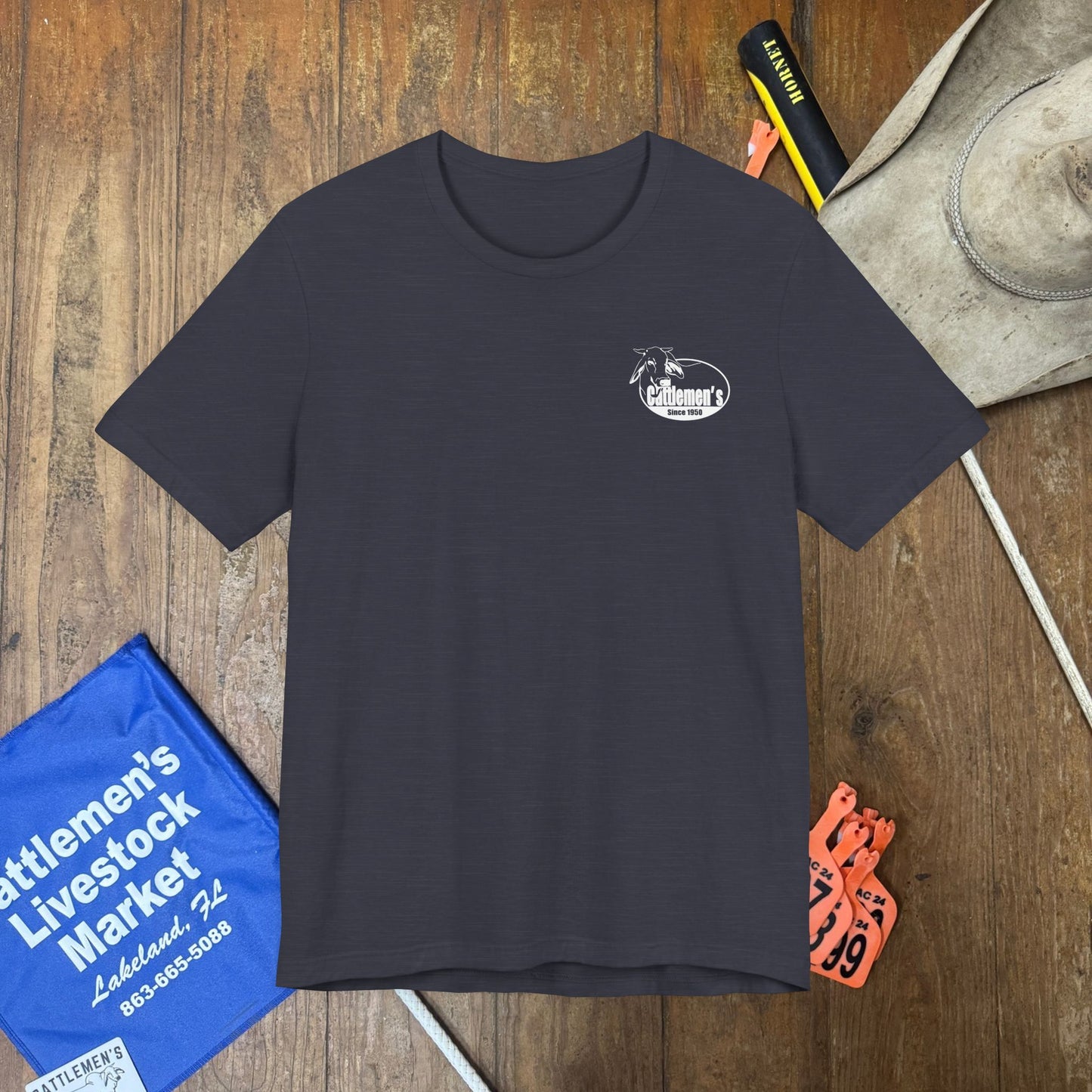 Cattlemen's Logo Tshirt | Unisex Jersey Short Sleeve Tee