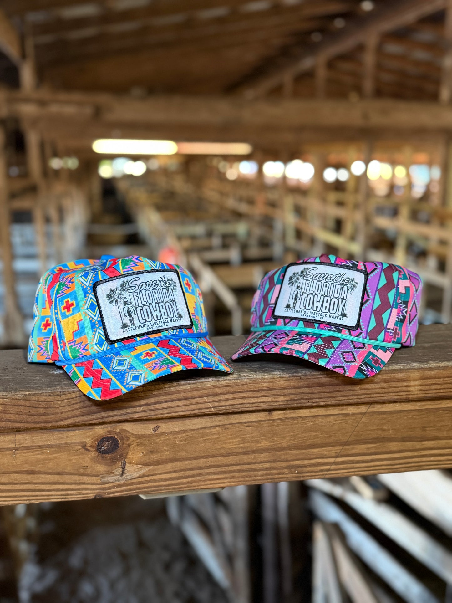 Aztec Print PawPaw Trucker Hat