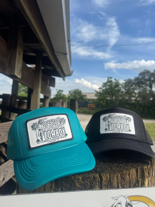 Save the Florida Cowboy Foam Patch Hat | Pre Order - will ship 9/12 | Maroon Hat