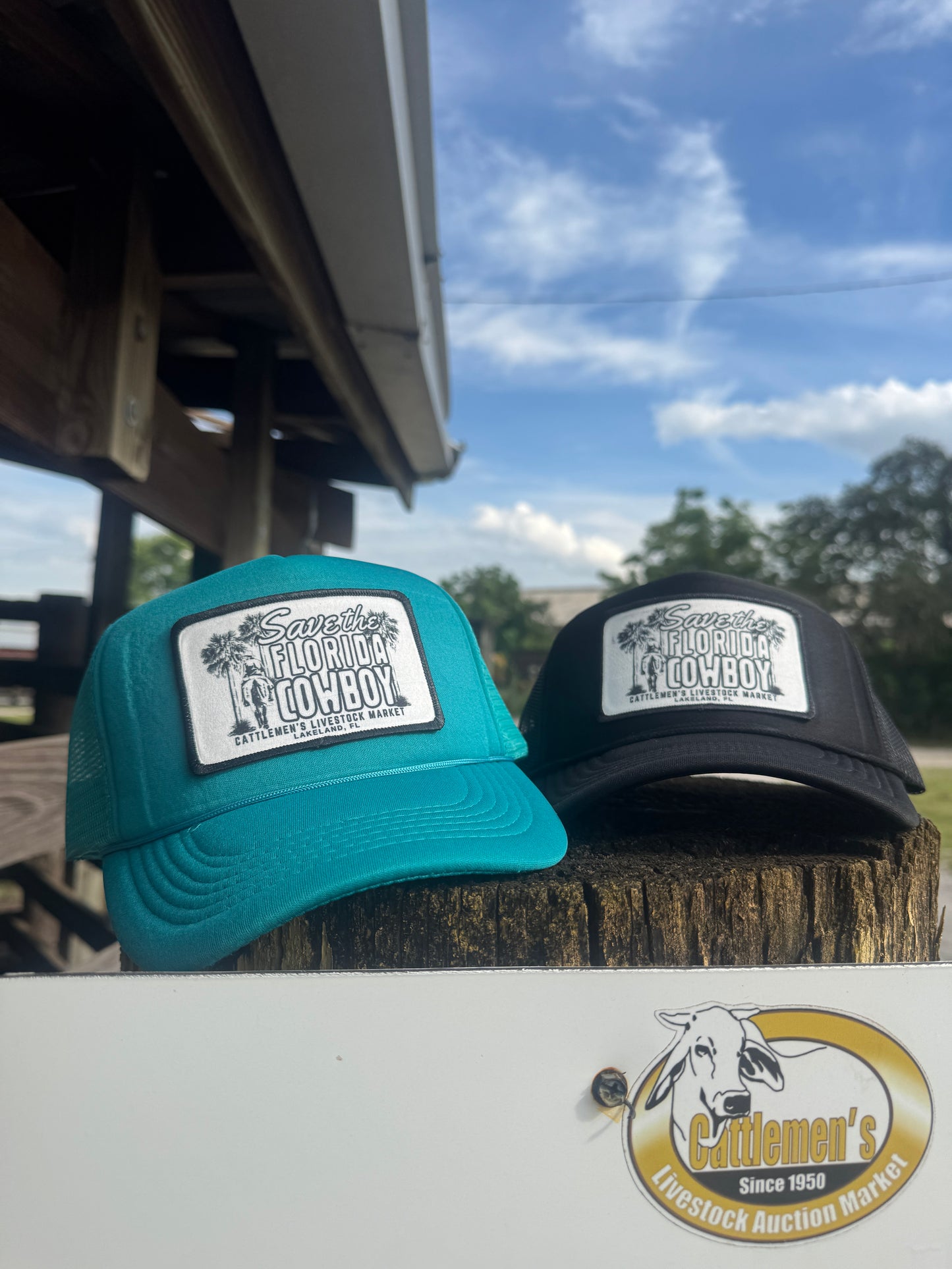 Save the Florida Cowboy Foam Patch Hat | Pre Order - will ship 9/12 | Maroon Hat