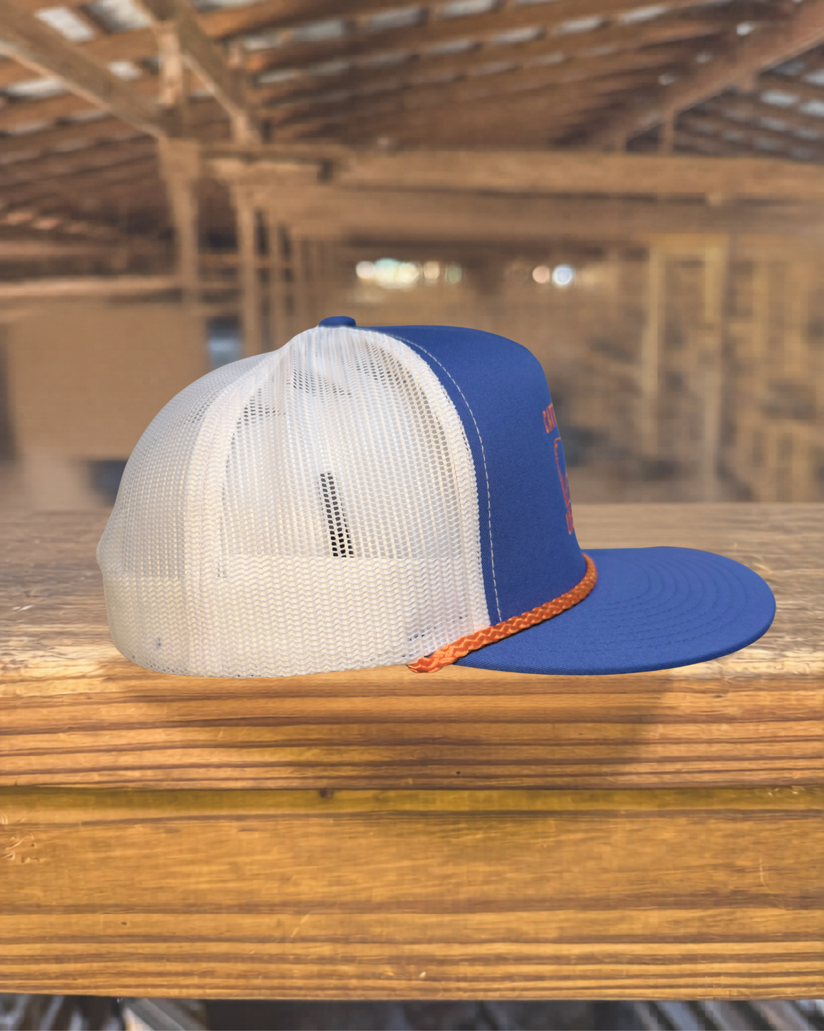 Cattlemen's Old School Logo Hat - UF Orange & Blue